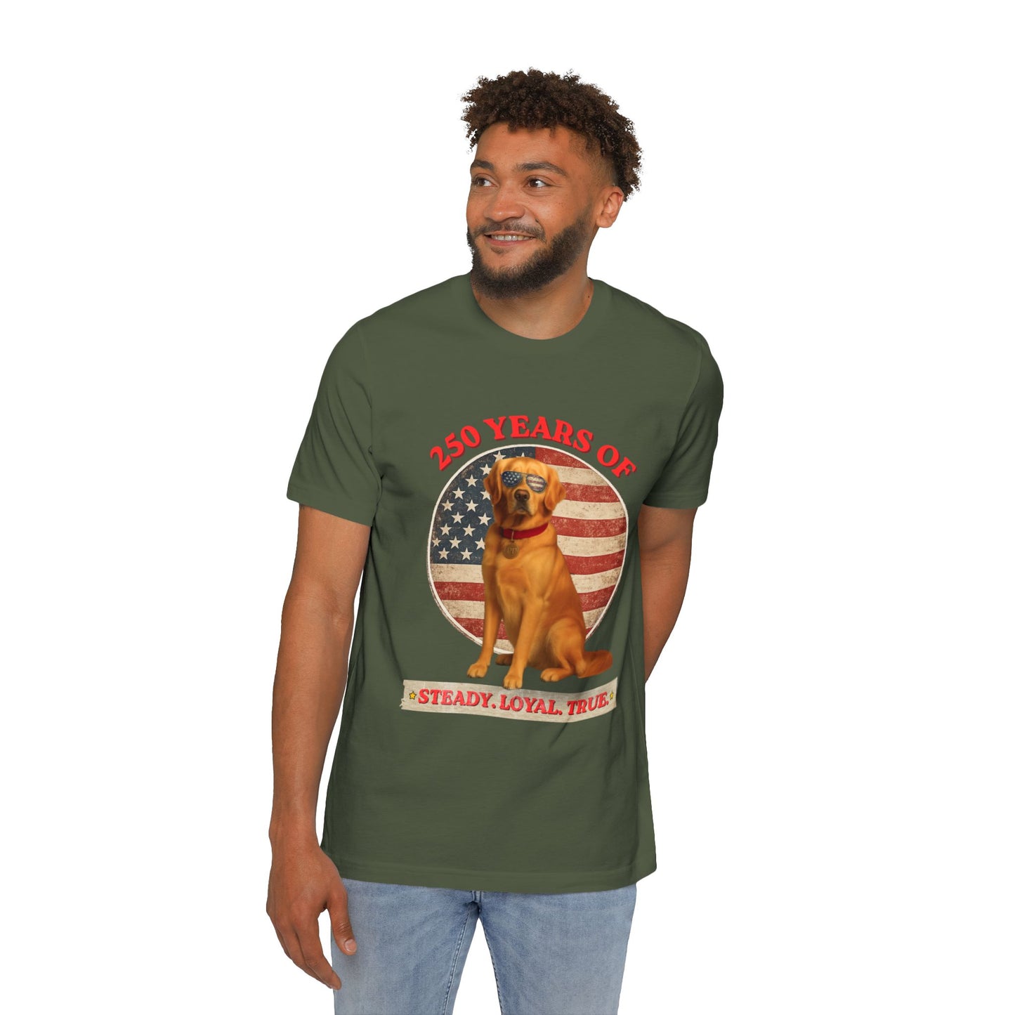 Scout Patriot Pup America 250 USA-Made Tee