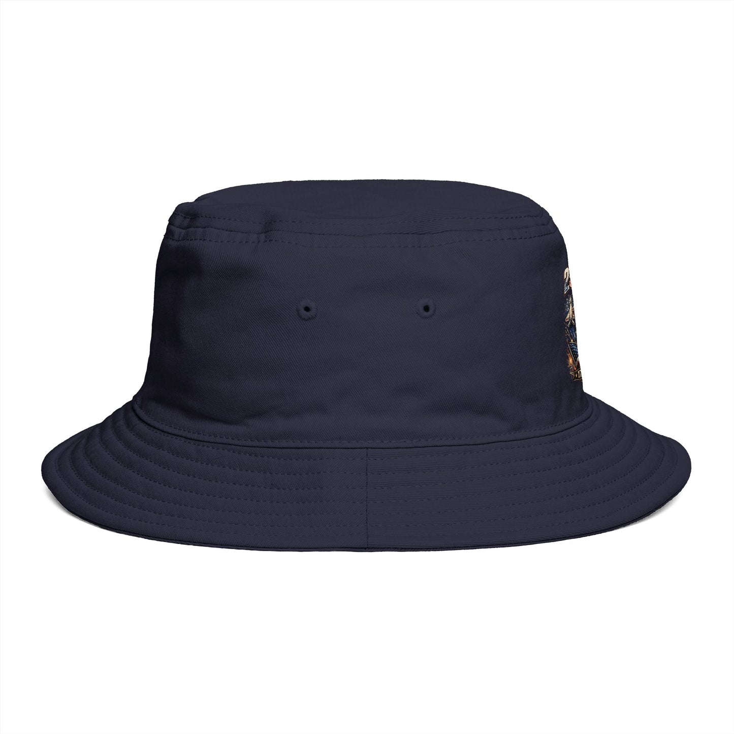 250 Years American Flag Bucket Hat – 1776–2026 Patriotic Cotton Cap
