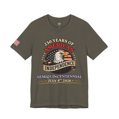 America 250 Eagle Tee — 250 Years of Freedom