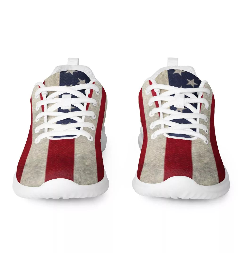 Men's Patriotic Star-Spangled Sneakers | Shop250America
