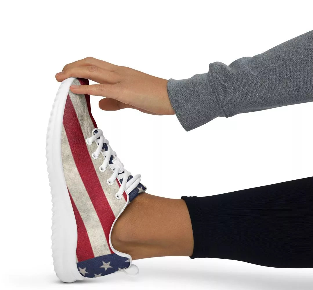 Men's Patriotic Star-Spangled Sneakers | Shop250America