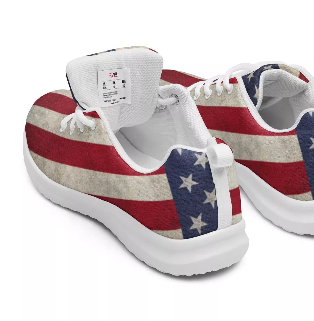 Men's Patriotic Star-Spangled Sneakers | Shop250America
