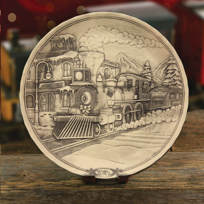 2024 Annual Plate — The Wendell Express | Wendell August Forge