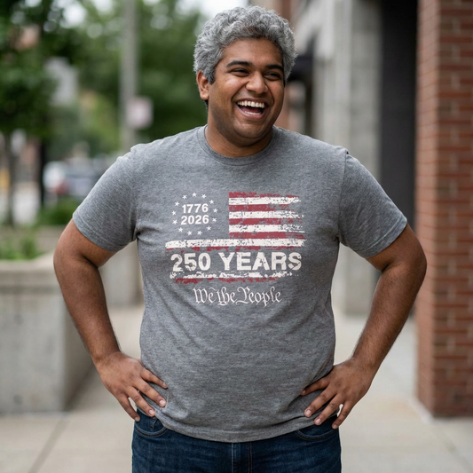 America 250 We the People Tee 1776-2026 — 250 Years Anniversary