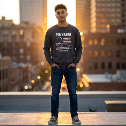 America 250 We the People Flag Long Sleeve Shirt