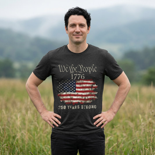 America 250 We the People Flag Tee