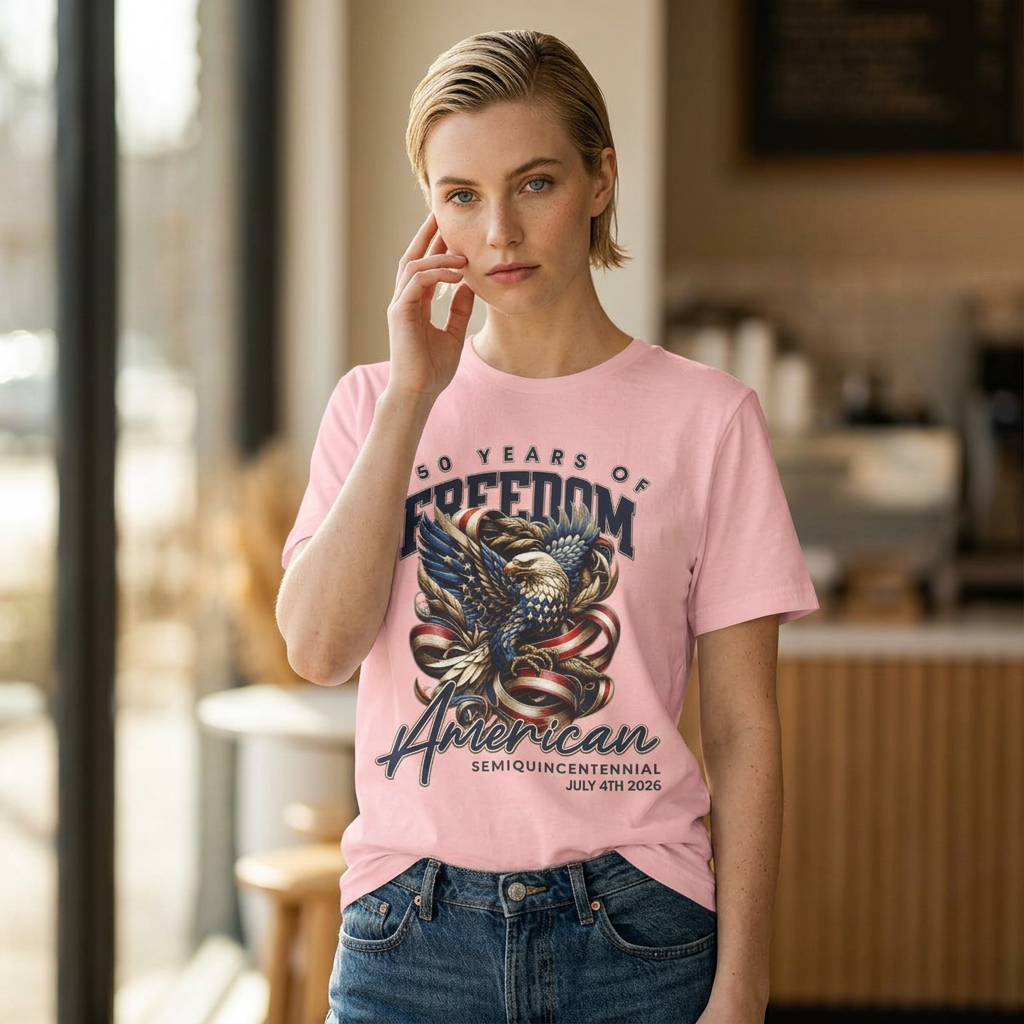 America 250 Eagle Tee — 250 Years of Freedom
