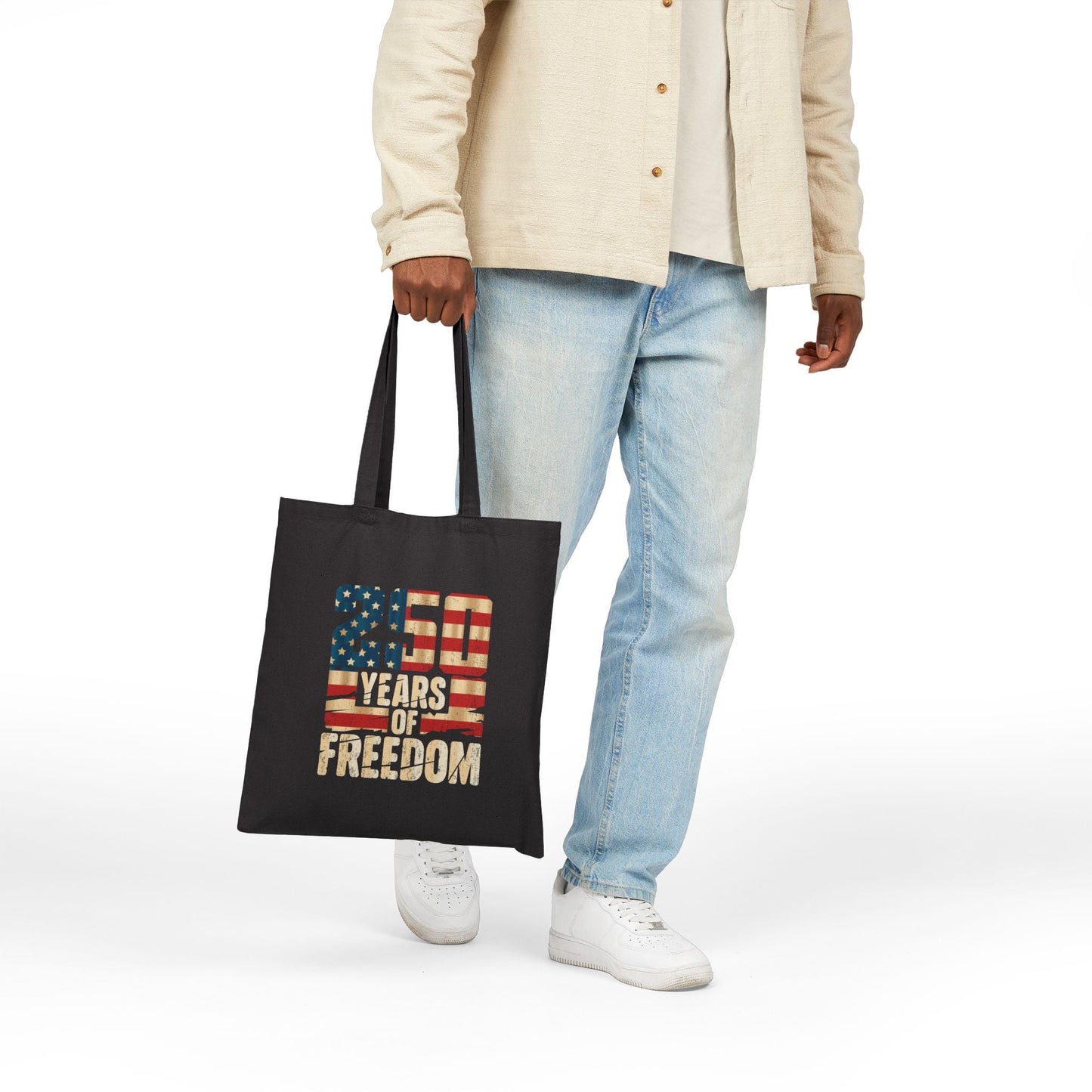 250 Years of American Freedom Tote Bag – USA Semiquincentennial Edition