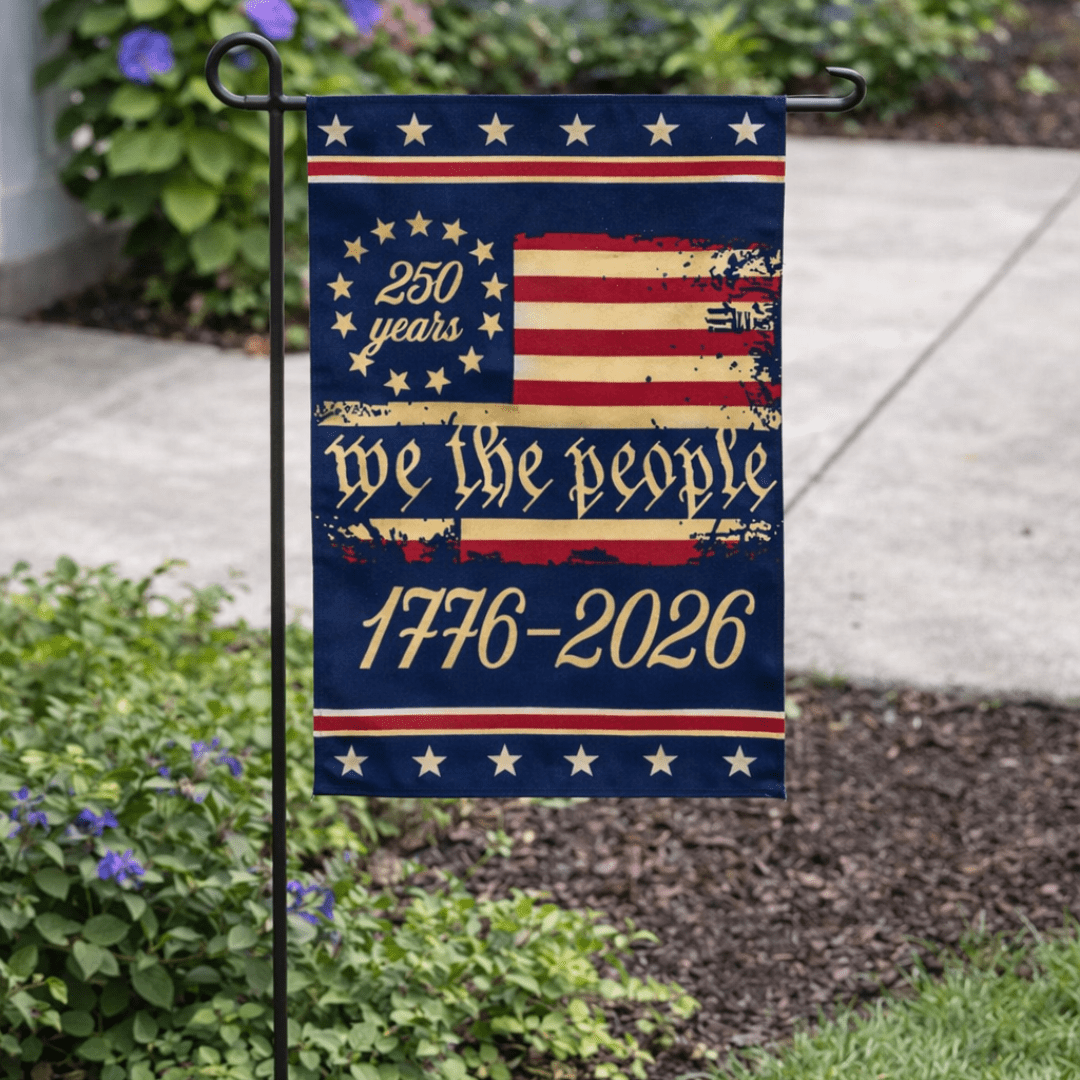 250 Years We The People USA Garden Flag (Double-Sided)
