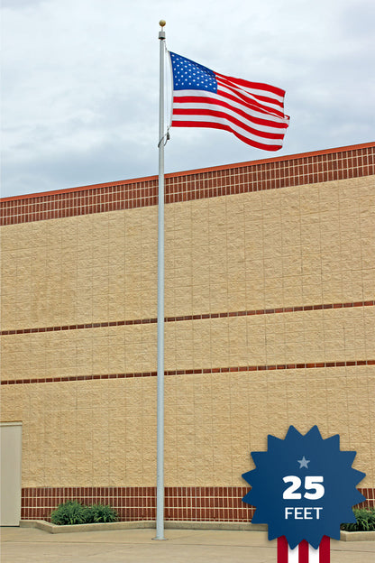 25ft Premium Flagpole - ECX25