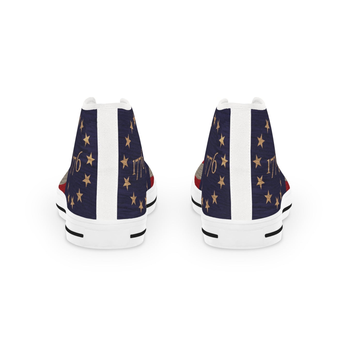 Men's Betsy Ross Flag High-Top Sneakers | Shop250America