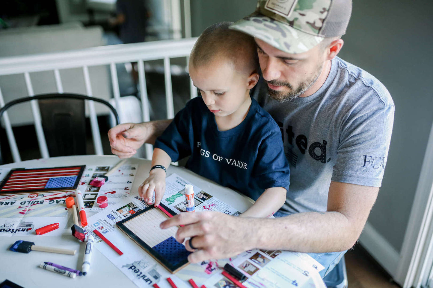 Kid's Flag Build Kit 2-Pack – American Craft | Shop250America