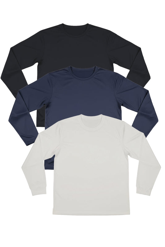3-Pack Microtech™ Loose Fit Shirts by WSI Sportswear