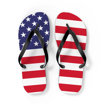 USA Flag Flip Flops | Patriotic Summer Sandals