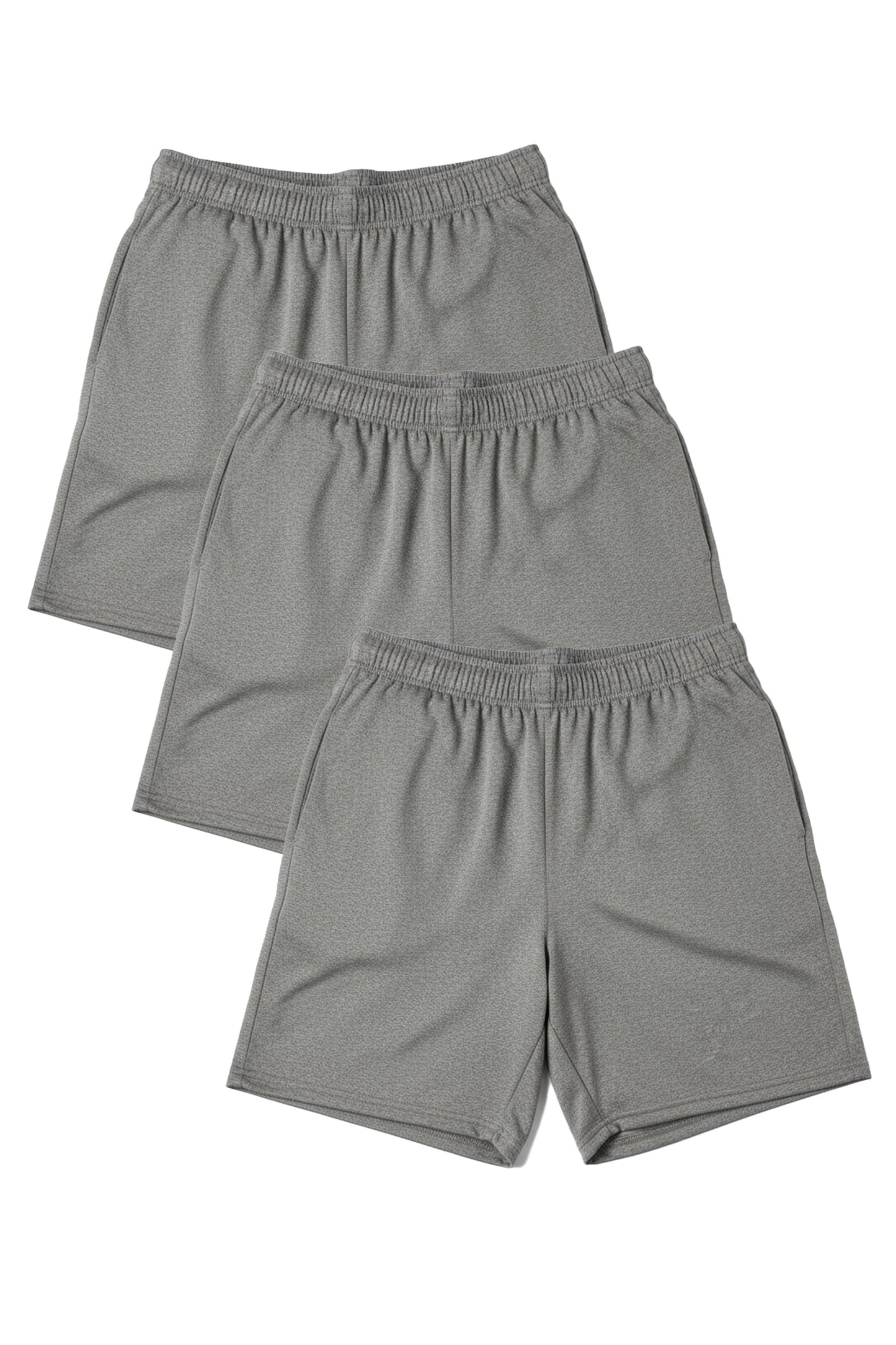 3-Pack Microtech™ 5'' Inseam Gym Short by WSI Sportswear, alternate view 4
