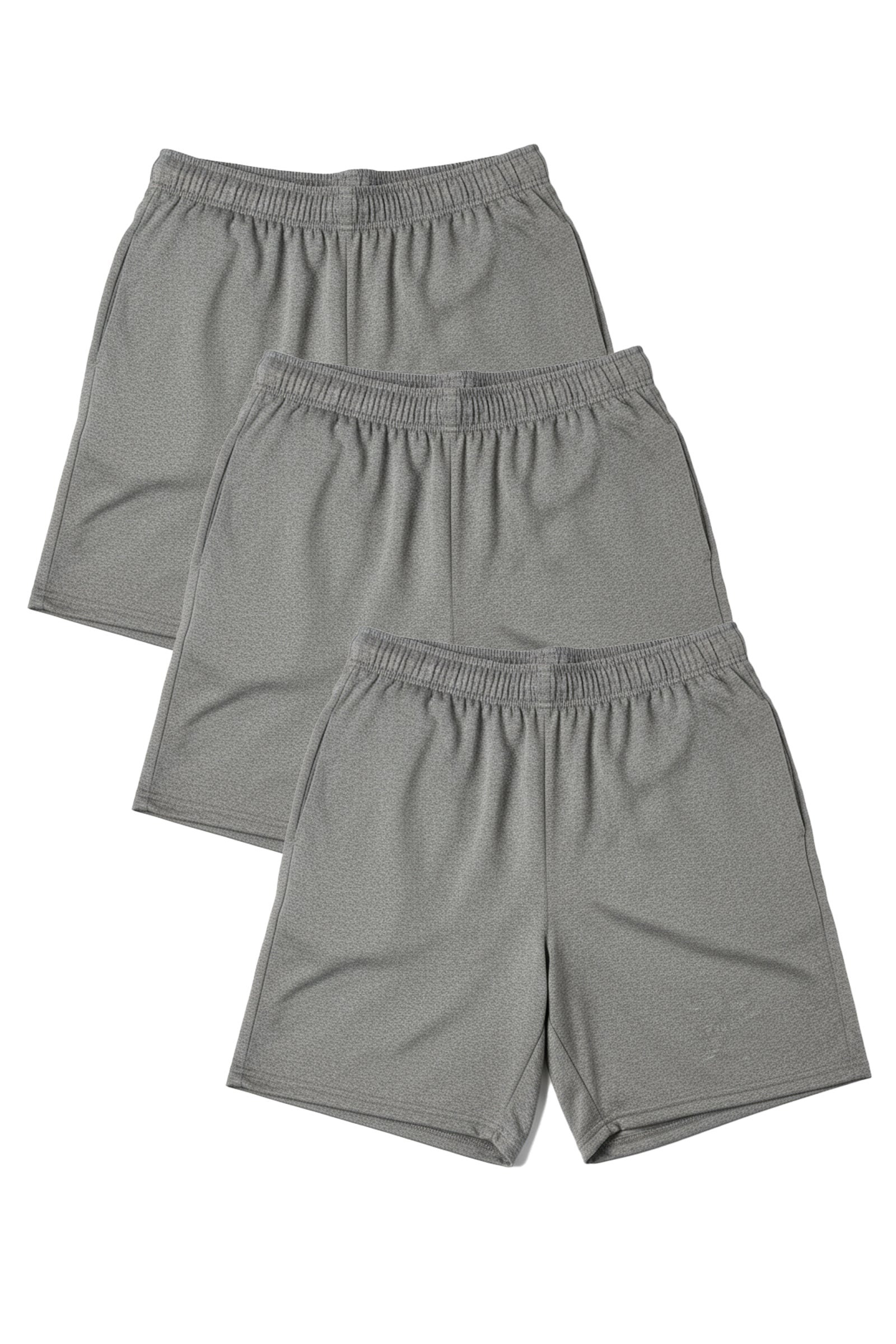 3-Pack Microtech™ 5'' Inseam Gym Short by WSI Sportswear, alternate view 4