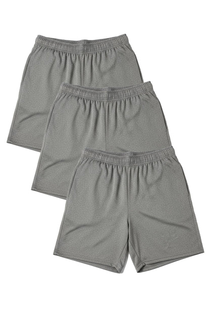 3-Pack Microtech™ 5'' Inseam Gym Short by WSI Sportswear, alternate view 4