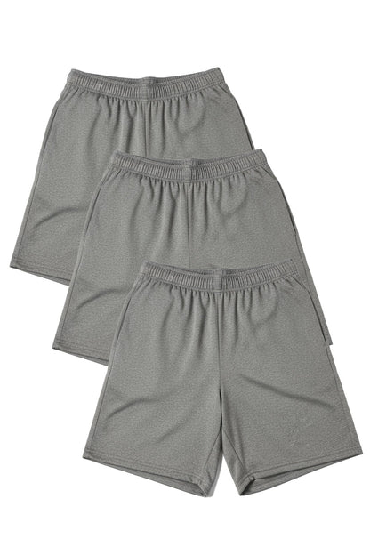 3-Pack Microtech™ 8" Inseam Gym Short by WSI Sportswear, alternate view 4