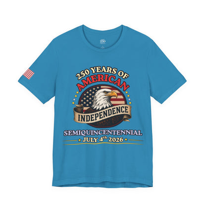 America 250 Eagle Tee — 250 Years of Freedom