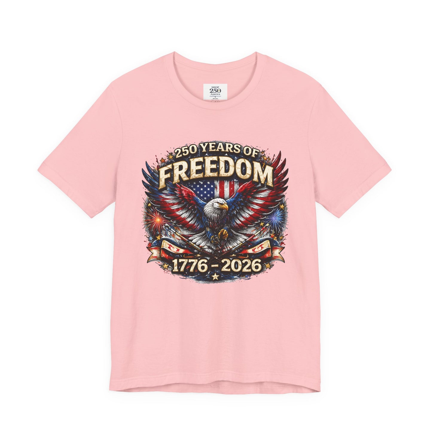 America 250 Freedom Eagle Tee 1776-2026