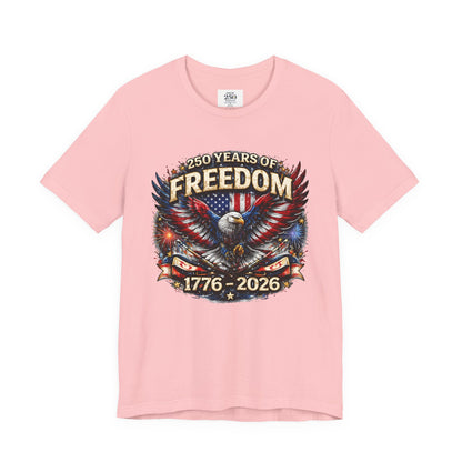 America 250 Freedom Eagle Tee 1776-2026