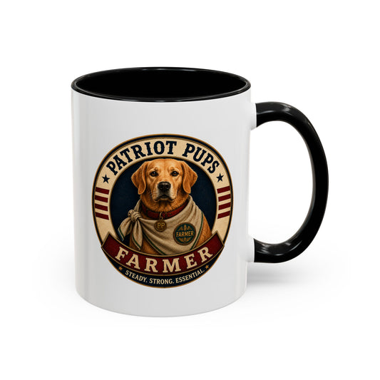 America 250 Scout the Farmer Coffee Mug — Patriot Pups™