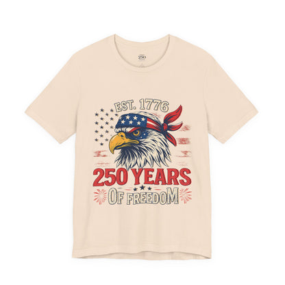 America 250 Freedom Eagle Tee — 250 Years of Freedom Shirt