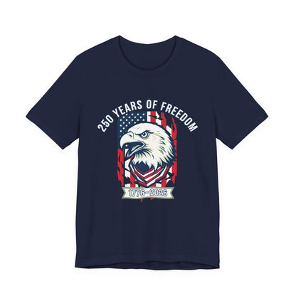 America 250 Eagle Flag Tee — 250 Years of Freedom