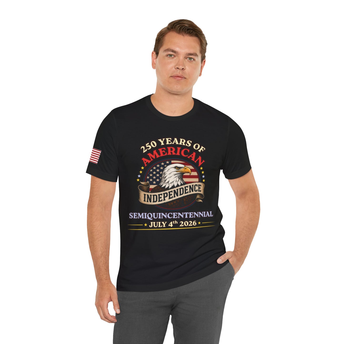 America 250 Eagle Tee — 250 Years of Freedom