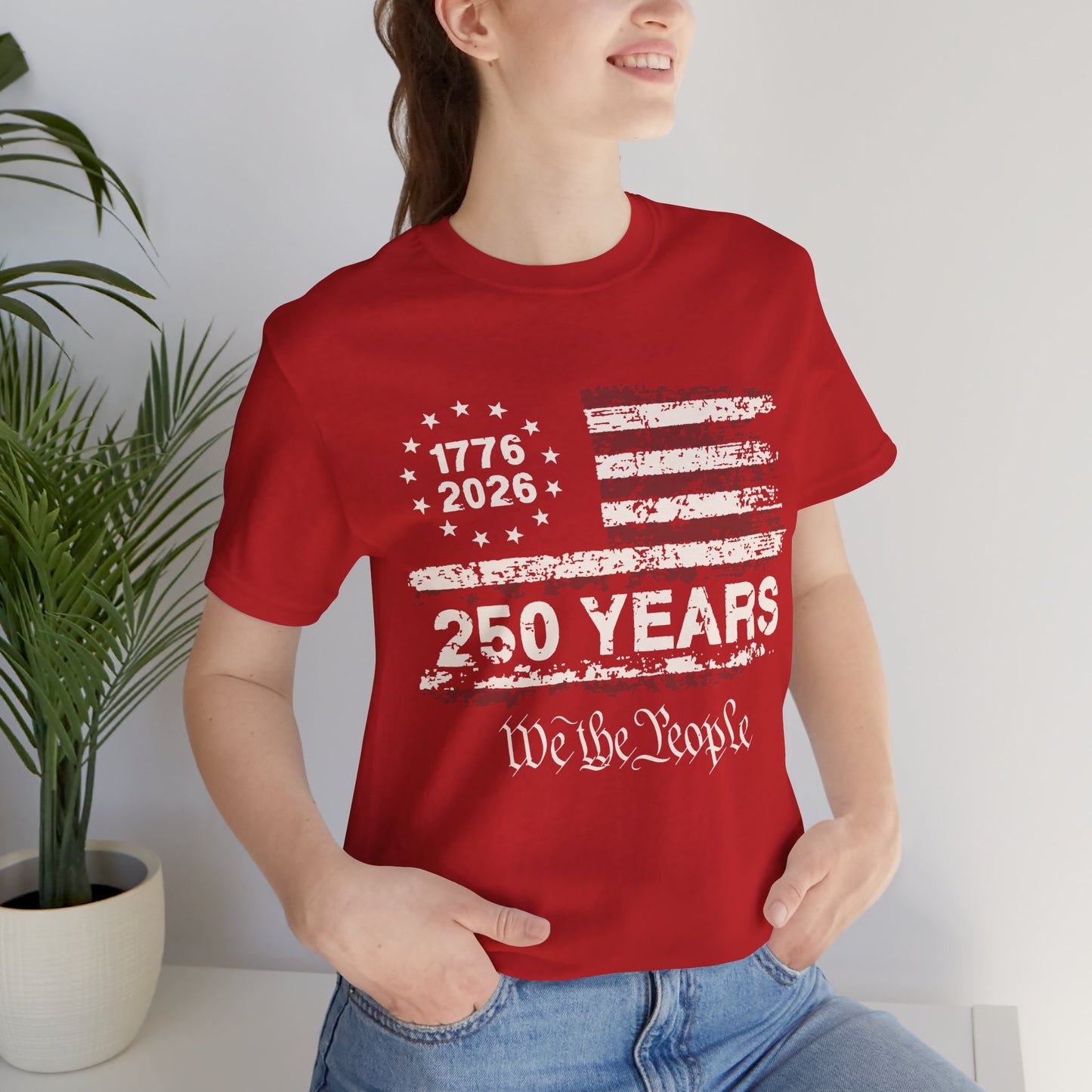 America 250 We the People Tee 1776-2026 — 250 Years Anniversary