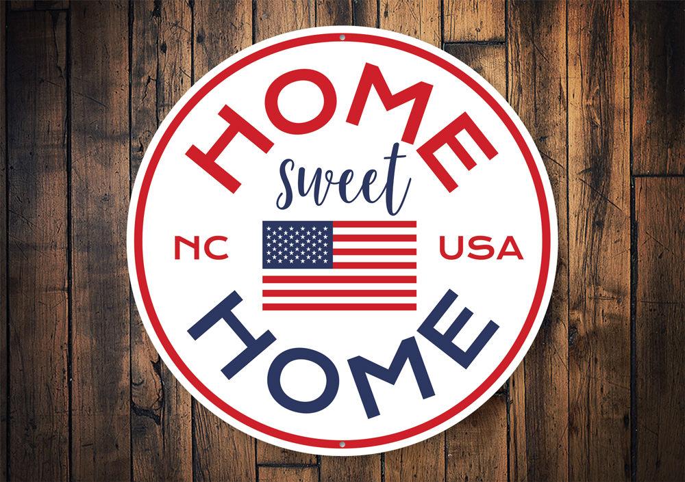 Home Sweet Home Circle Sign