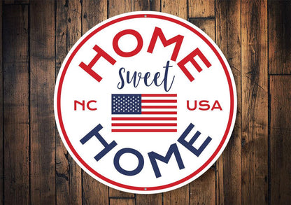 Home Sweet Home Circle Sign