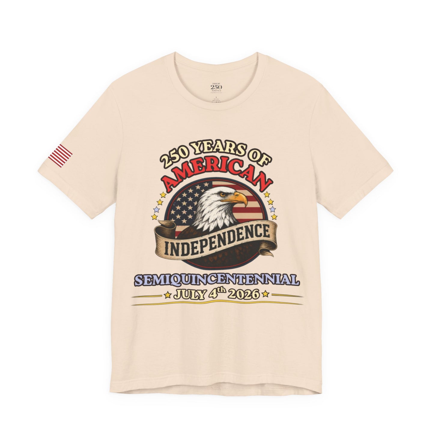 America 250 Eagle Tee — 250 Years of Freedom