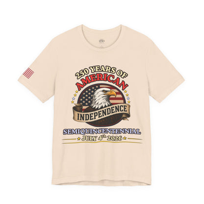 America 250 Eagle Tee — 250 Years of Freedom