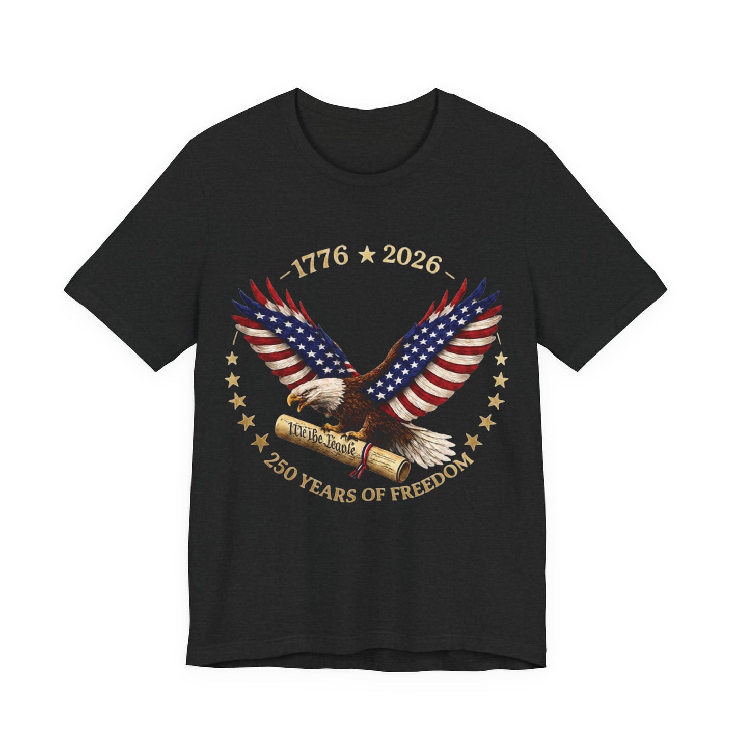 1776–2026 Eagle Patriotic Tee – 250 Years of Freedom