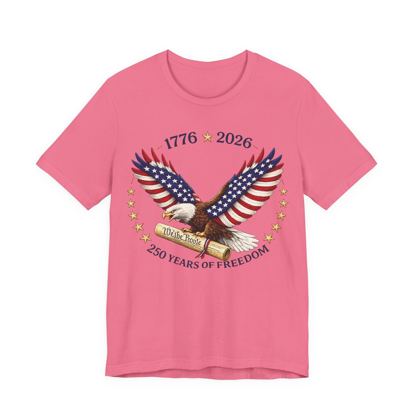 1776–2026 Eagle Patriotic Tee – 250 Years of Freedom
