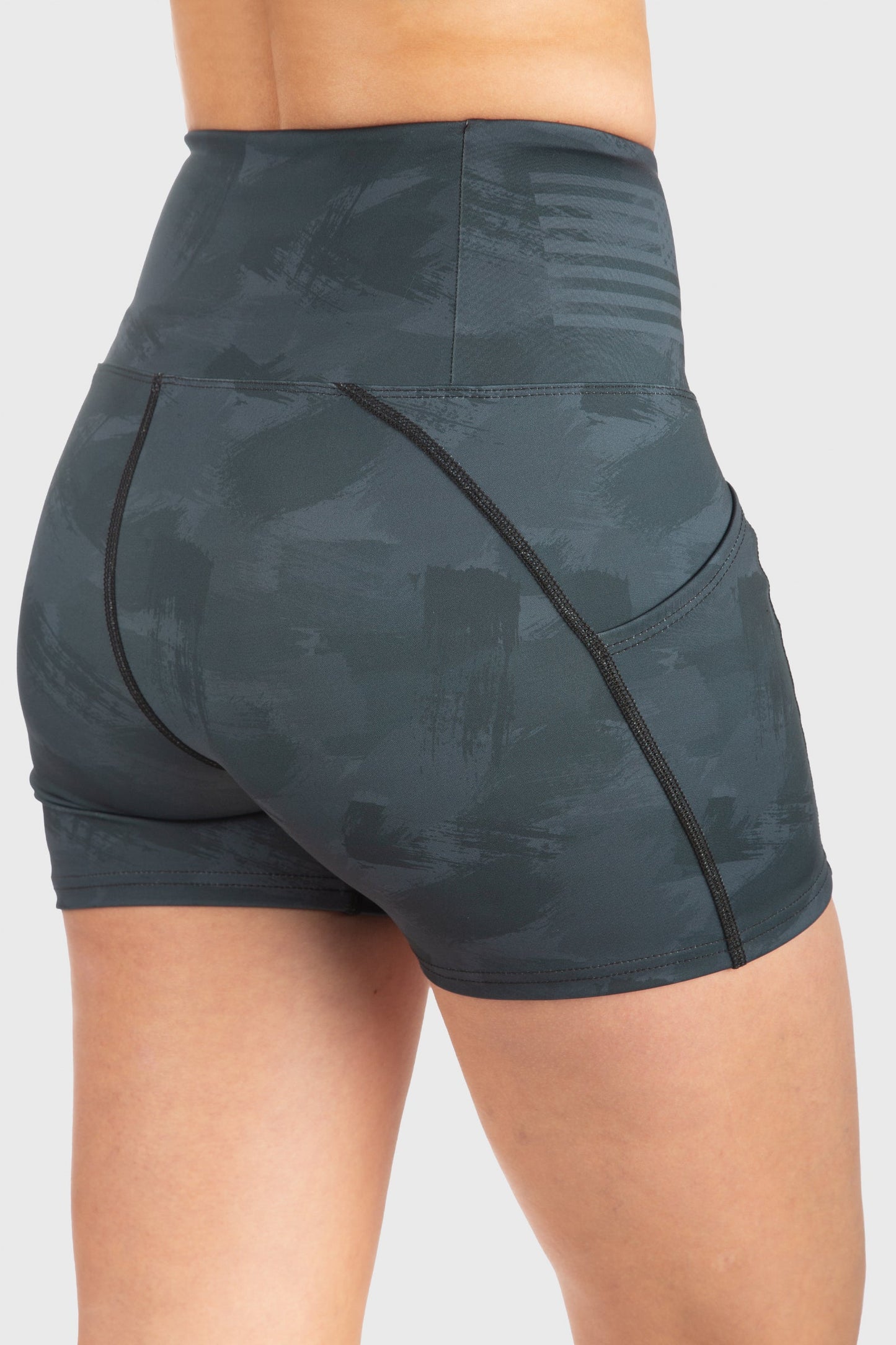 Blackout Camo Performance Pocketed Short by WSI Sportswear, alternate view 2