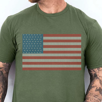 Subtle FDT American Flag Shirt | 4th of July USA Flag Shirt | Anti Trump Political Shirt | Independence Day Shirt 682549
