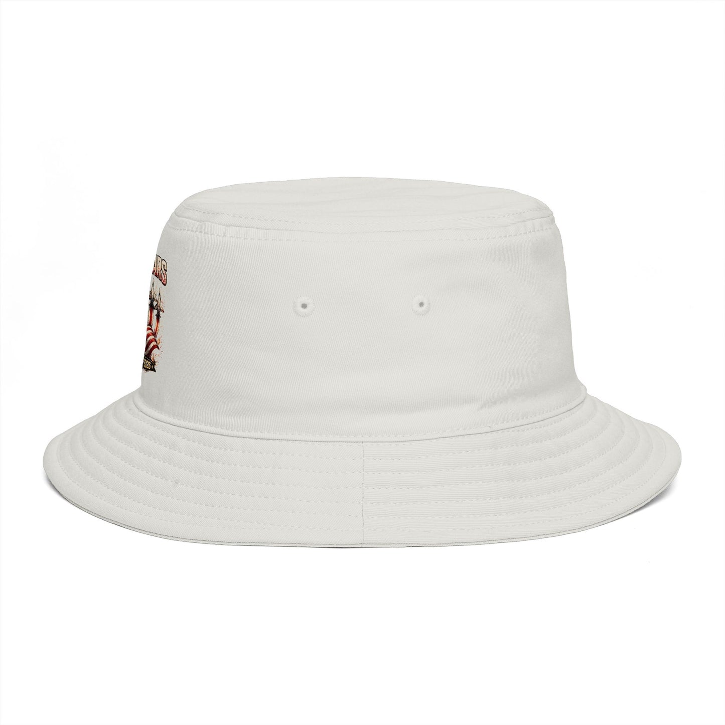 250 Years American Flag Bucket Hat – 1776–2026 Patriotic Cotton Cap