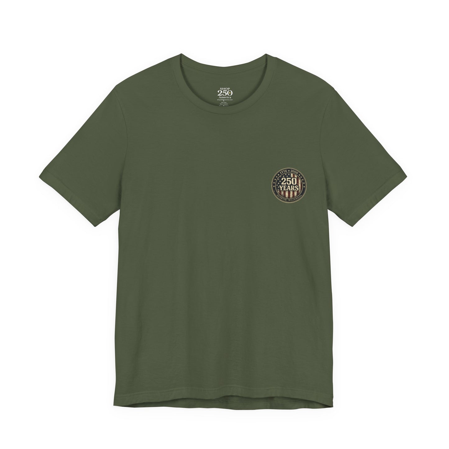 America 250 Freedom American Flag Tee
