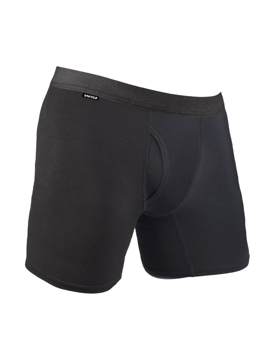 HYPRTECH™ BAMBOO Brief w/ Fly (Longer Inseam) by WSI Sportswear