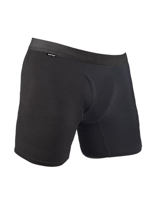 HYPRTECH™ BAMBOO Brief w/ Fly (Longer Inseam) by WSI Sportswear