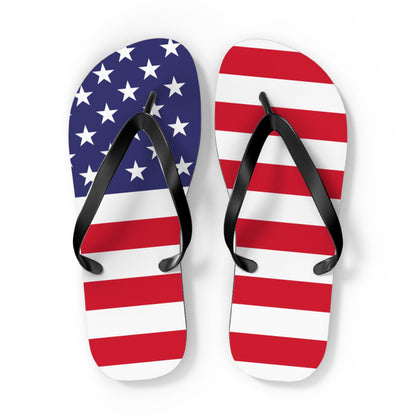 USA Flag Flip Flops | Patriotic Summer Sandals