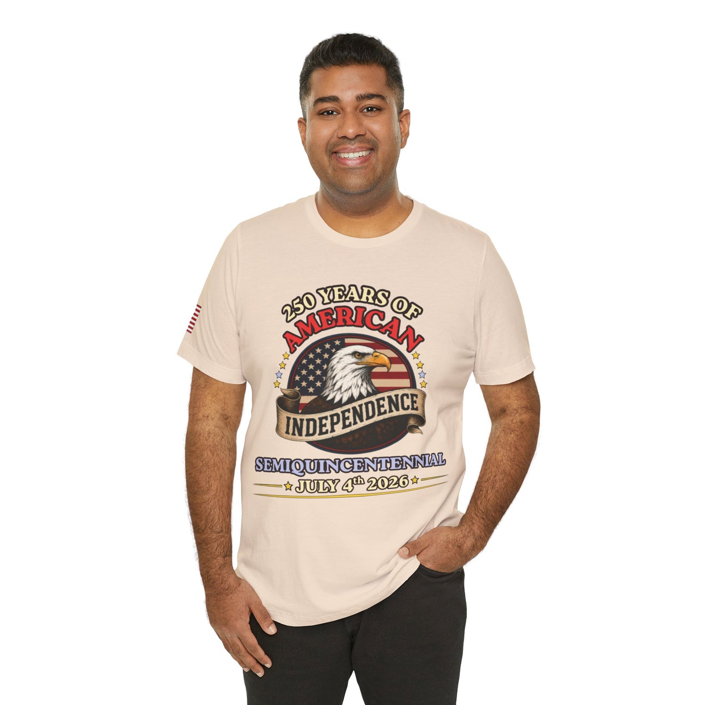 America 250 Eagle Tee — 250 Years of Freedom