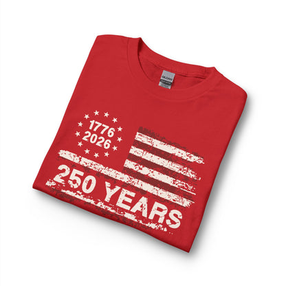 America 250 Distressed Flag Long Sleeve Shirt