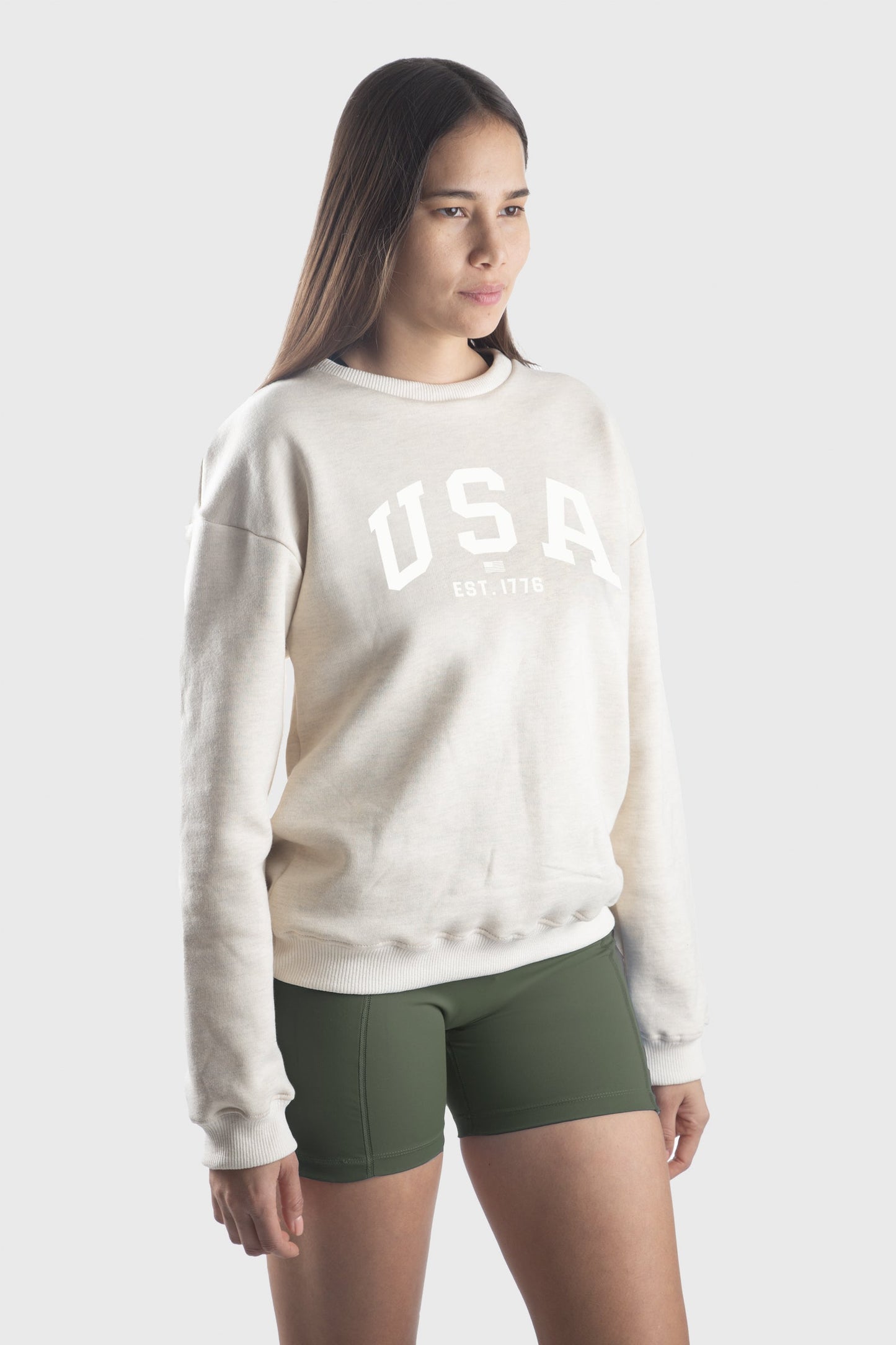 USA Mid-Weight Fleece Sweatshirt