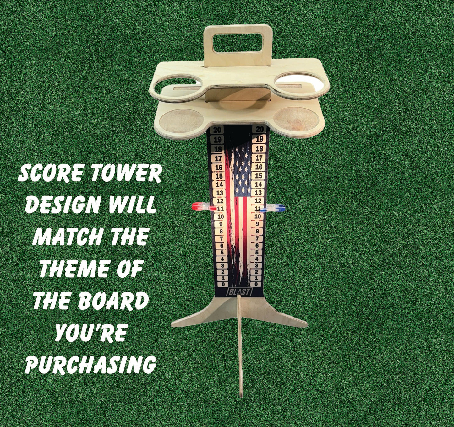 Drinking Game Cornhole Set | Premium USA-Made Boards