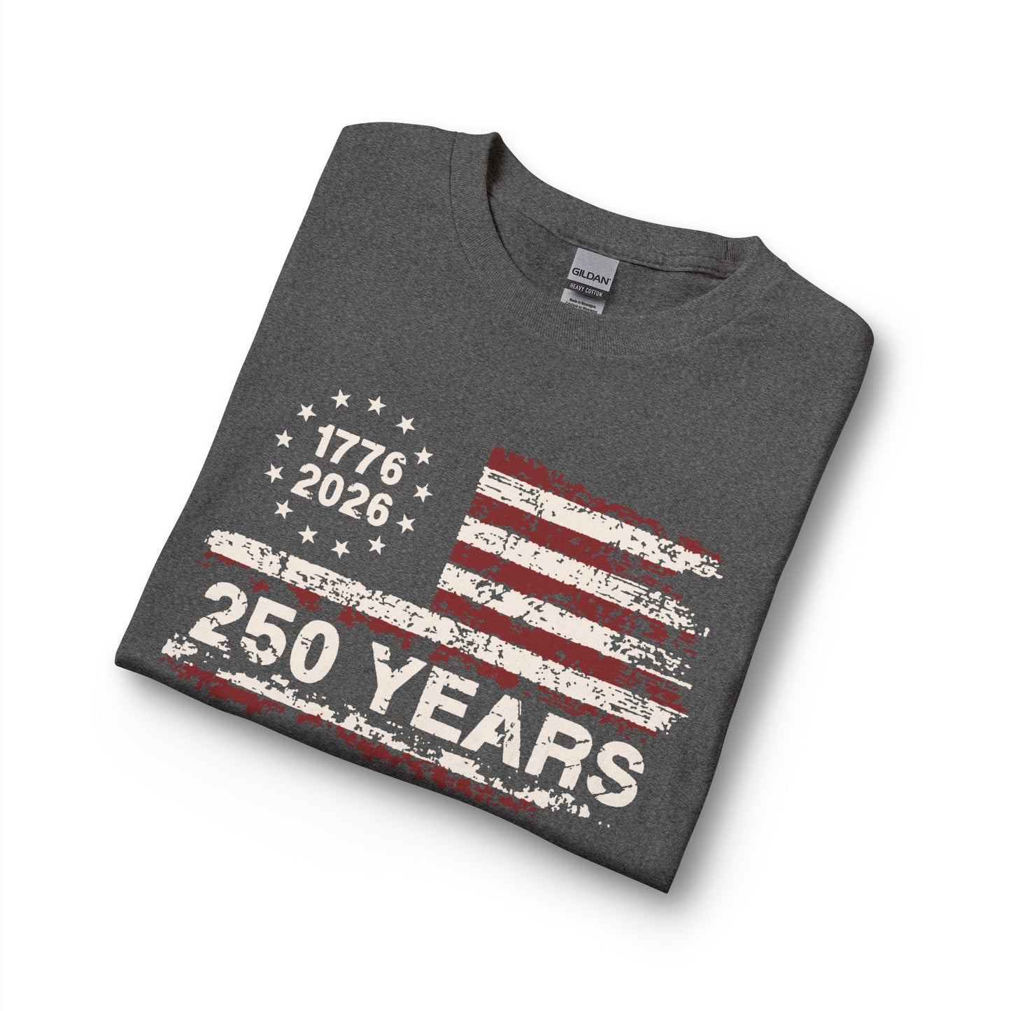 America 250 Distressed Flag Long Sleeve Shirt