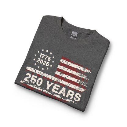 America 250 Distressed Flag Long Sleeve Shirt