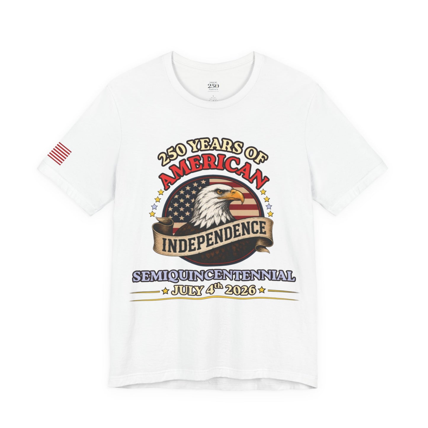 America 250 Eagle Tee — 250 Years of Freedom